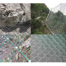 Hot DIP Drop-Down Anchor Rope / Slope Wire Mesh Fence / Rock Fall Protection Metal Mesh